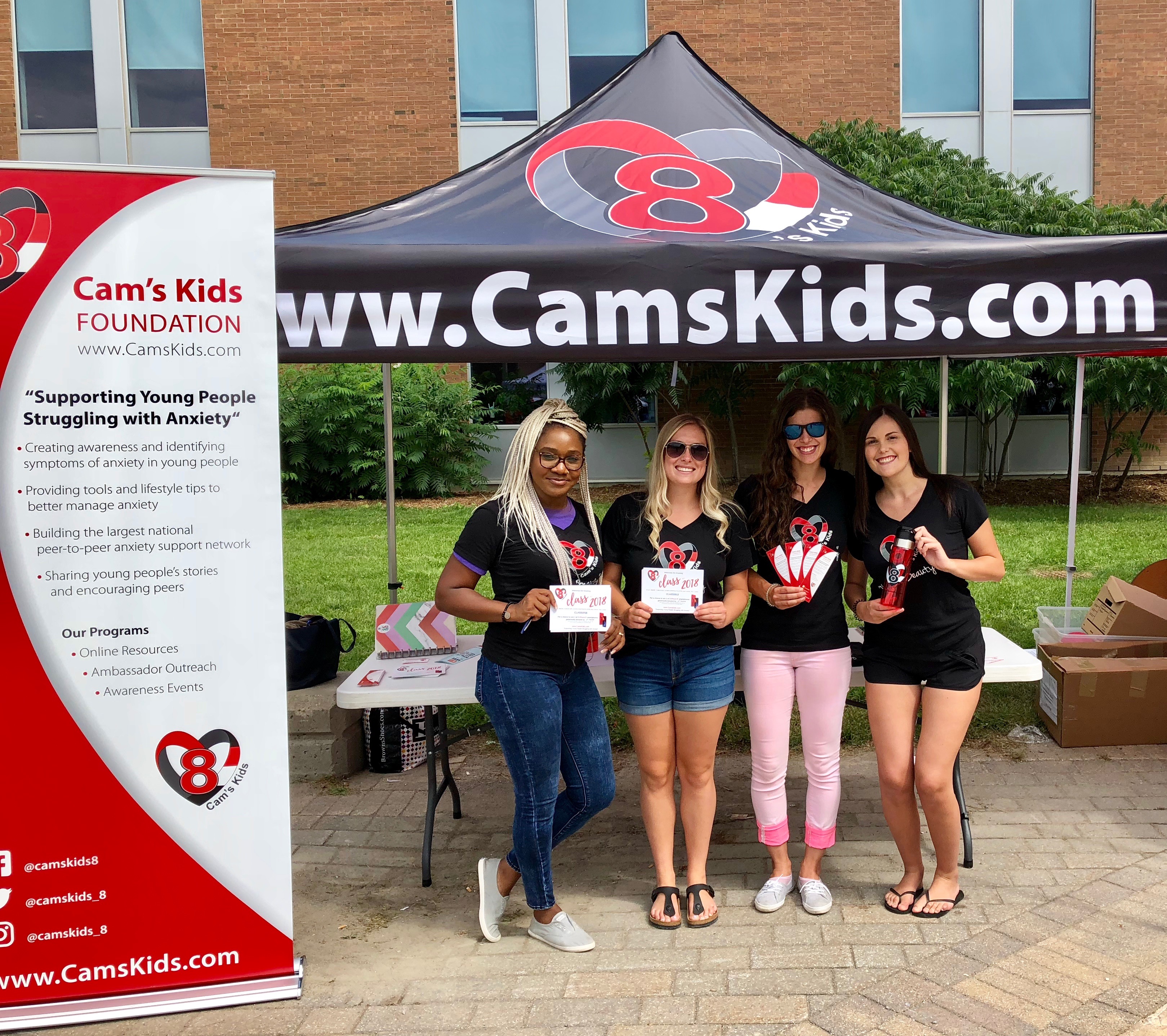 Cam's Kids Partners with 23 Universities and Colleges For Orientation 2018