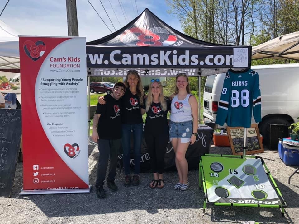 Cam's Kids Granted Community Booth at Uxbridge Farmers' Market