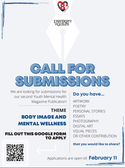 Call for Submissions: University of Guelph Wellness Magazine Vol.2